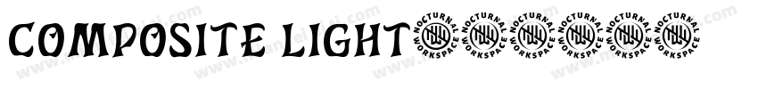 Composite Light字体转换